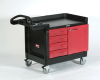 View: Rubbermaid TradeMaster 4533-88 4-Drawer and Cabinet, Small